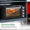Nutrichef Rotisserie Cooker, Dual Hot Plates PKRTO28